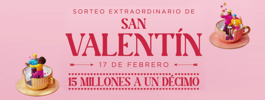 Comprar Sorteo Extraordinario de San Valentín 2024